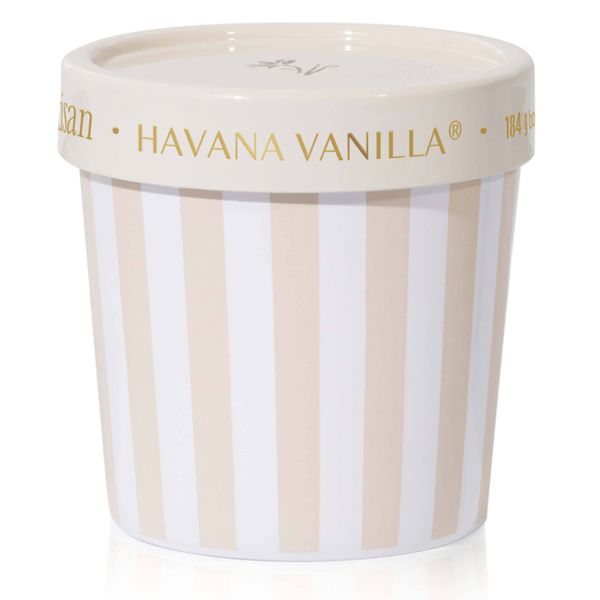 Bougie Vanille La Havane Capri Bleu, Pot Glace Cafe Artisan