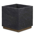 Cache-pot Ely, Ardoise Foncee