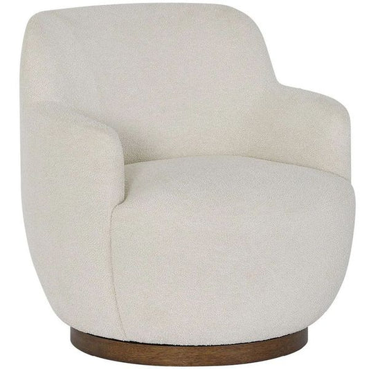 Fauteuil Pivotant Dylan, Sable Gatsby