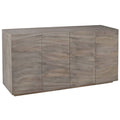 Buffet 4 portes Drift, Marron Clair