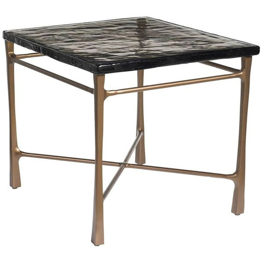 Table d'Extremite Cirrus, Laiton Ancien