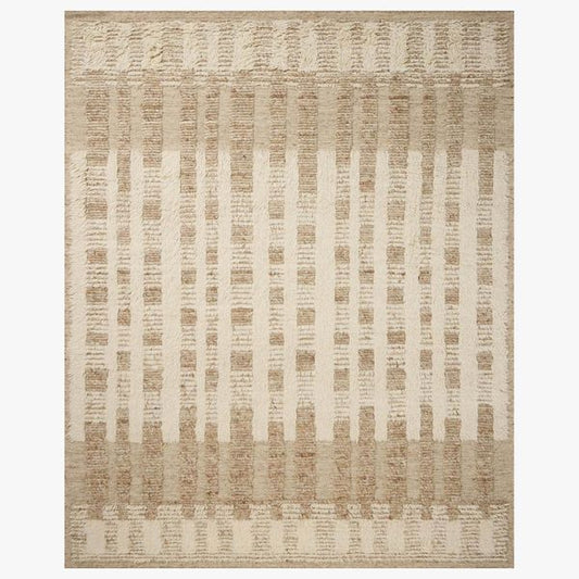 Tapis Monterrey MRY-01 Brigette Romanek ¡Á Loloi, Chamois/Ivoire