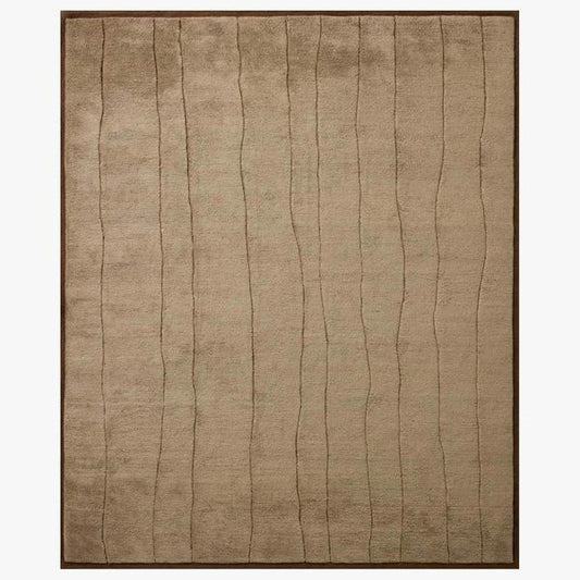 Tapis Bracken BKN-03 Leanne Ford ¡Á Loloi, ecorce/Taupe